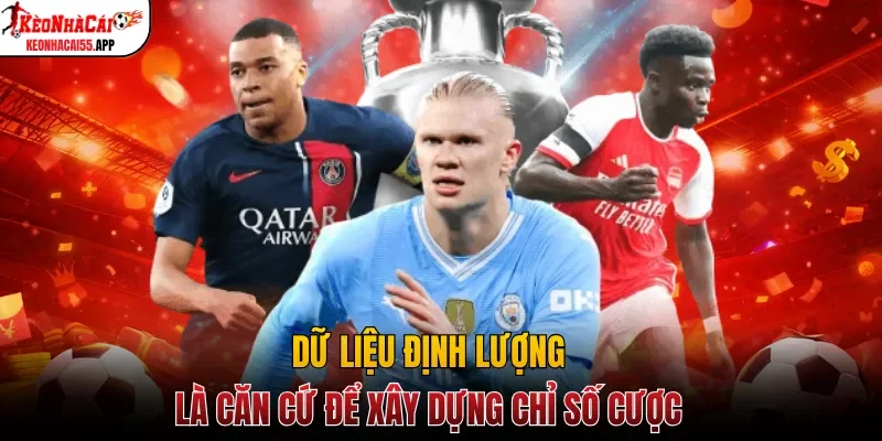Dữ liệu định lượng là căn cứ để xây dựng chỉ số cược